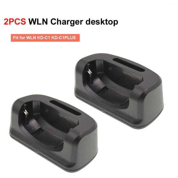 A pair 2020 New Dual Slot Desktop Charger CGD-KDC1 for WLN KD-C1 KD-C1PLUS Charging Dock