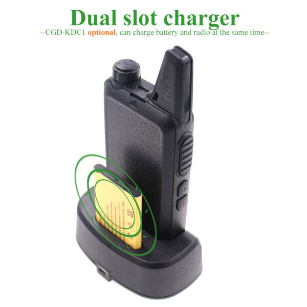 A pair 2020 New Dual Slot Desktop Charger CGD-KDC1 for WLN KD-C1 KD-C1PLUS Charging Dock - Image 3
