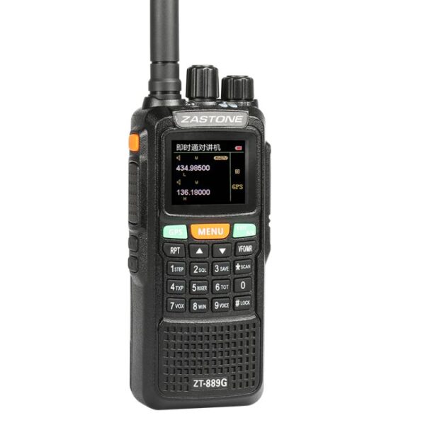 ZASTONE ZT-889G GPS Walkie Talkie 10W 3000mAh 999CH VHF/UHF 400-520/134-174MHz Ham CB Radio HF Transceiver for Explore Hunting - Image 2