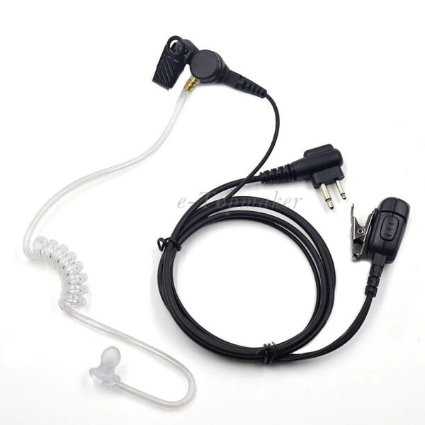2 Pin Surveillance Acoustic Tube Earpiece Headset PTT for Hytera HYT Portable Radio Walkie Talkie TC-508 TC-505 TC-518 TC-700 - Image 5