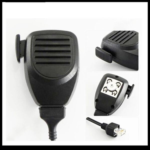 2PCS/LOT 2-ways Radios 8pins PTT Remote Speaker Microphone For Kenwood TK768G TK868G TK850E TK750E