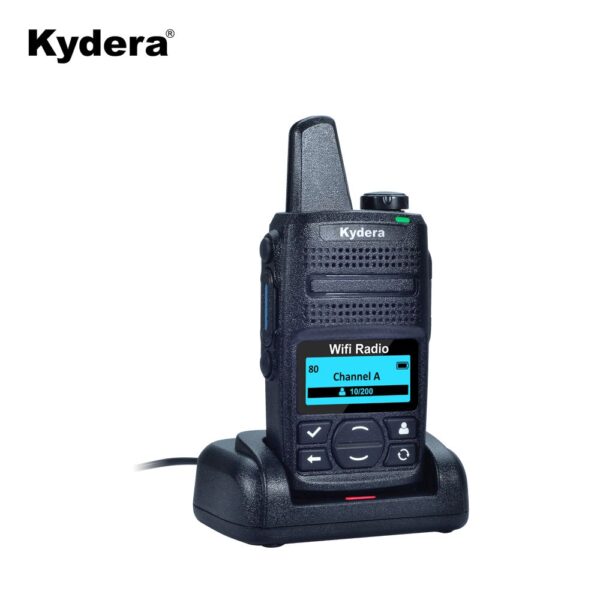 2pcs Kydera Wireless Communication Two way Radio Q1 server free WiFi Walkie Talkie supporting Internet & WLAN Network - Image 2
