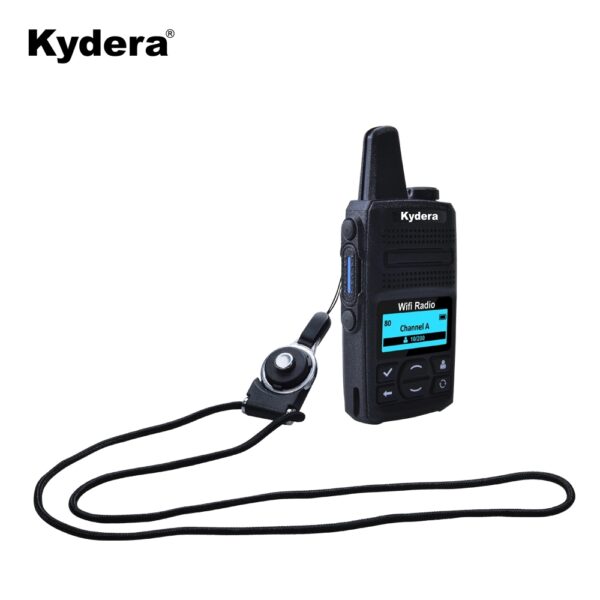 2pcs Kydera Wireless Communication Two way Radio Q1 server free WiFi Walkie Talkie supporting Internet & WLAN Network - Image 3