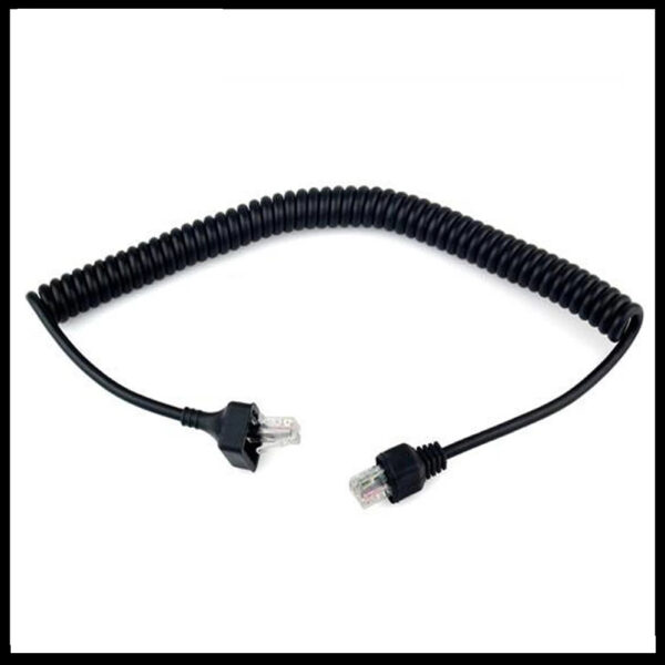 Microphone with the RJ-45 plug Coil Cable Replacement for Kenwood Radios TK7100 TM271A TM261A TM461M Two-way Radios - Image 2