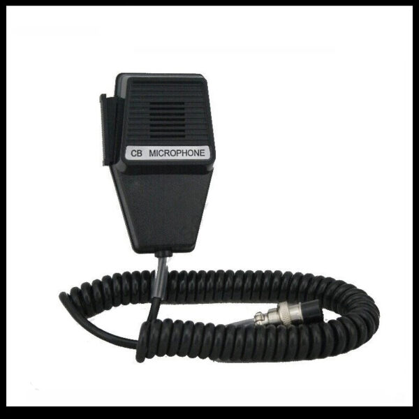 2PCS CB Microphone For Mobile Radio With Aerial Plug 4 PIN CB Microphone For Walkie Talkie CB Ham Radio