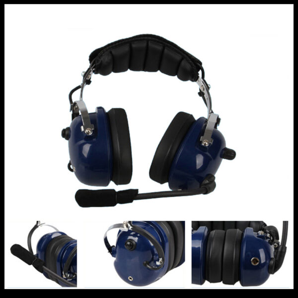 Heaphone Walkie Talkie Noise Cancelling Headset For Motorola Radios CP200 GP300 CP200 CLS446 CLS1110 CLS1410 etc - Image 2