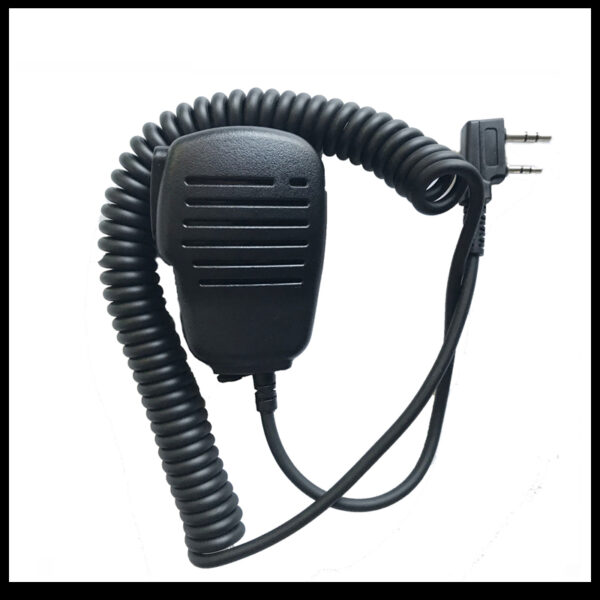 Kenwood HYT Quansheng Puxing Wouxun Baofeng etc 2-wayS radio KMC-25 Speaker Mic Two pins PTT Microphone