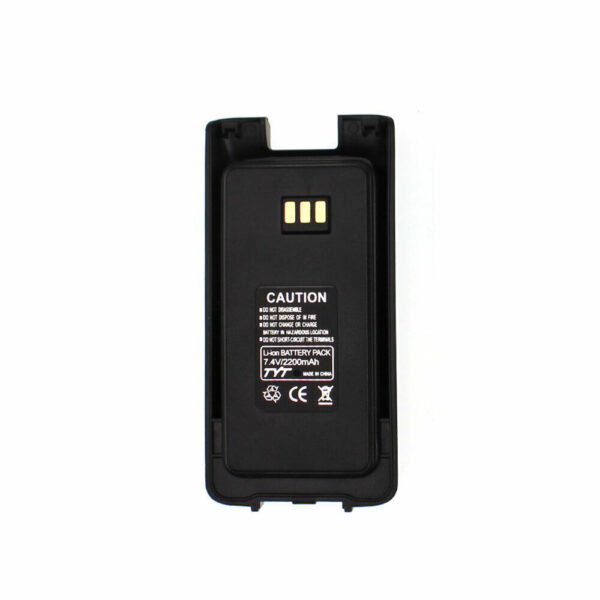 1PC Li-ion MD-390 Battery Pack TYT MD 390 MD-UV390 DMR Radio 7.4V 2200mAh Battery for MD-390 Digital Radio TYT Accessory