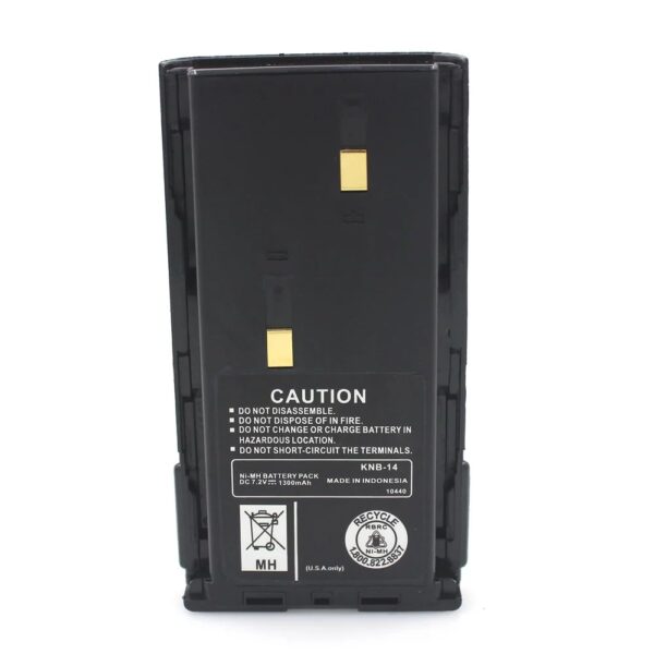 Ni-MH KNB-15 Spare Battery KNB-14 1200mAh 7.2V For Walkie Talkie Kenwood Tk-272G TK-372G TK-260 TK-270 TK2107 TK3107 - Image 2
