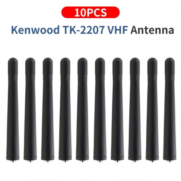 High Quality Wholesale 10PCS VHF Antenna for KENWOOD TK2200 TK2202 TK2203 TK2206 TK2207 TK2260 Radio