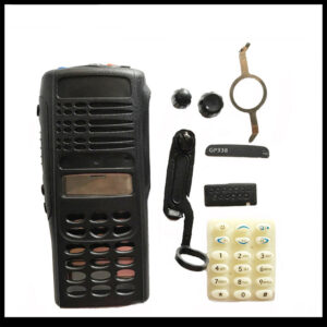 Two Way Radio Full Set Front Case Cover Housing For Motorola GP338 walkie talkie Accessories