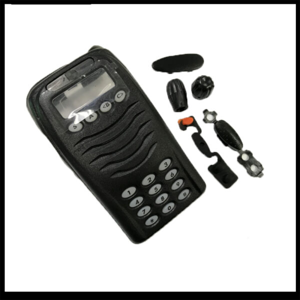 Kenwood TK-2178 TK-3178 Walkie Talkie Accessories Front Cover Case with knobs PTT pad Dust cover label 
