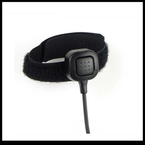 ICOM Radio Mic Adjustable Throat Microphone Earpiece for  ICOM IC-V80 IC-V85 IC-F3 F4 IC-F20 IC-V82 - Image 4