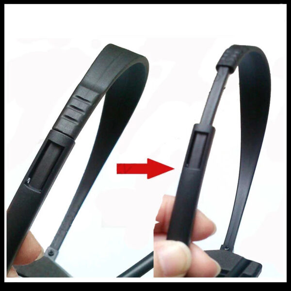 Walkie Talkie Over Head Headset Boom Mic Earphone For ICOM Radio IC-F3 IC-F3S IC-F4 IC-F4S IC-F10 IC-F20 - Image 2