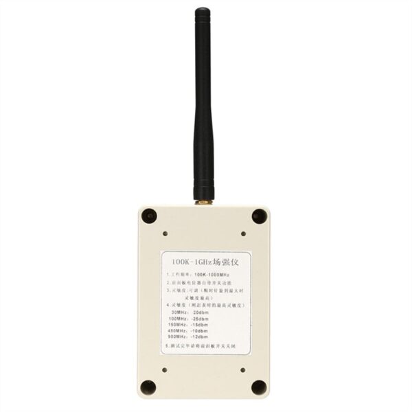 100K-1GHz RF Field Strength Meter For Walkie Talkie Antenna Field Strength Radiation Field Intensity - Image 3