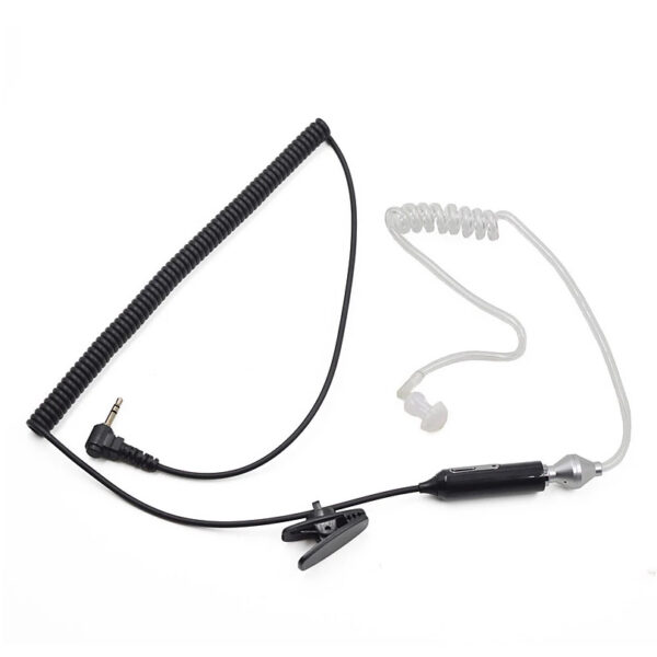 2.5mm FBI Air Tube Earpiece Headset PTT Mic for Motorola Walkie Talkie Talkabout Radio TLKR T60 T80 T3 T5 T7