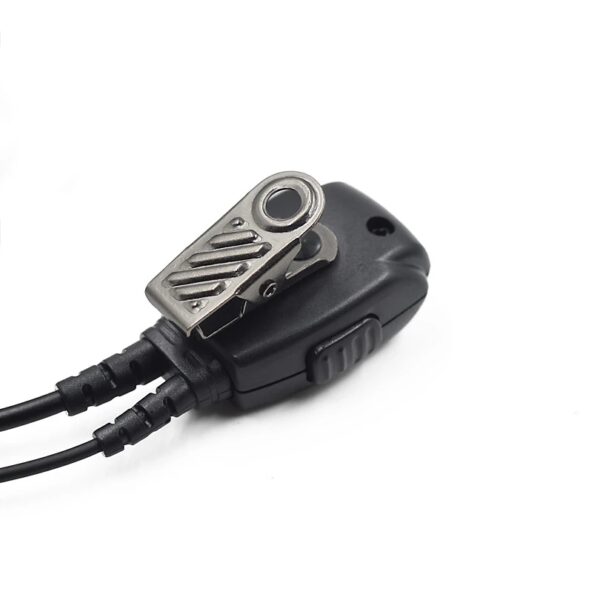 2 Pin Security Guard Clip Ear Earpiece Headset Mic PTT for Motorola Walkie Talkie GP300 GP3688 CP200 Portable Radio DP1400 - Image 4
