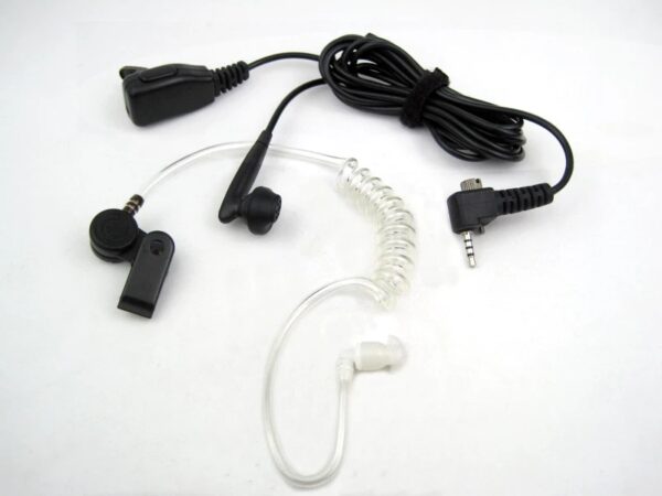 Sepura SRP2000 SRP3000 SRH3500 SRH3800 SRH3900 Portable Radio Air Acoustic Tube Earpiece Mic Headset PTT