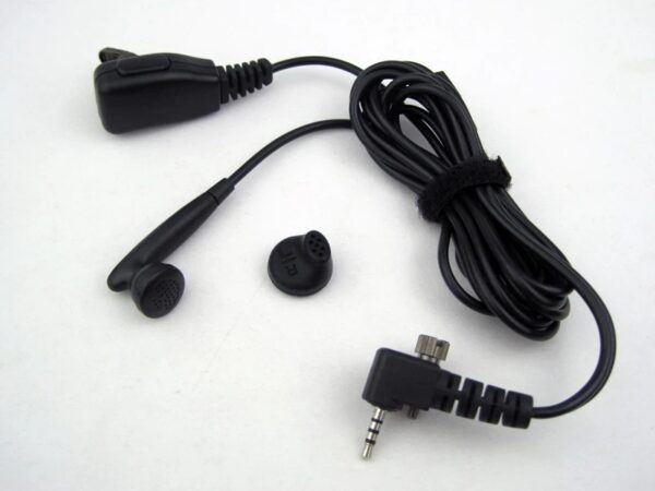 Sepura SRP2000 SRP3000 SRH3500 SRH3800 SRH3900 Portable Radio Air Acoustic Tube Earpiece Mic Headset PTT - Image 2