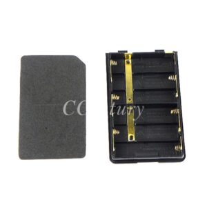 FBA-25A 6*AA Battery Case Shell Pack for Yaesu Portable Radio Walkie Talkie FT-60 R VXA-200 VXA-210 VXA-300 VX-150 VX-160