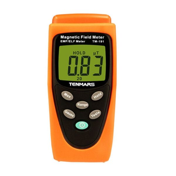 TENMARS TM-191 Magnetic Field Meter EMF/ELF Meter Gauss Meter Electromagnetic Magnetic Field Tester