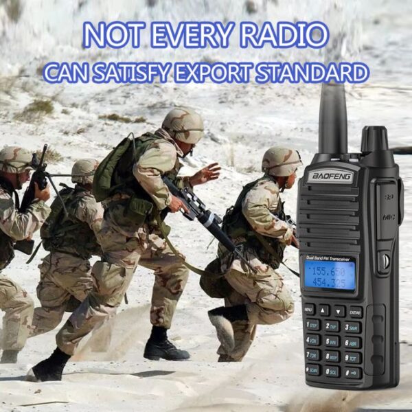 2pcs/lot Baofeng UV-82 Radio with SRH805S High Gain Antenna Speaker Microphone USB Programming Cable - Image 5