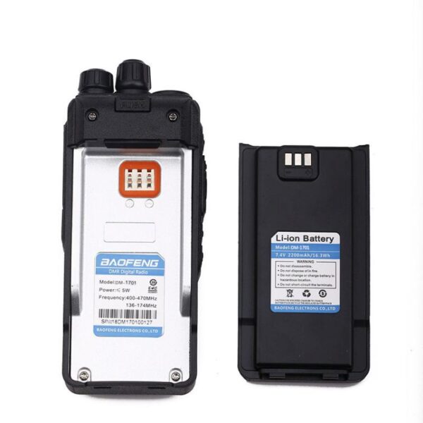 Baofeng DM-1701 DMR Radio plus Speaker Microphone Car Charger Programming Cable Security Headset High Gain Antenna - Image 2