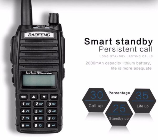 Free Original Baofeng Speaker Microphone Baofeng Programming Cable Baofeng UV-82 Dual PTT Handheld Walkie Talkie Free Shipping - Image 4