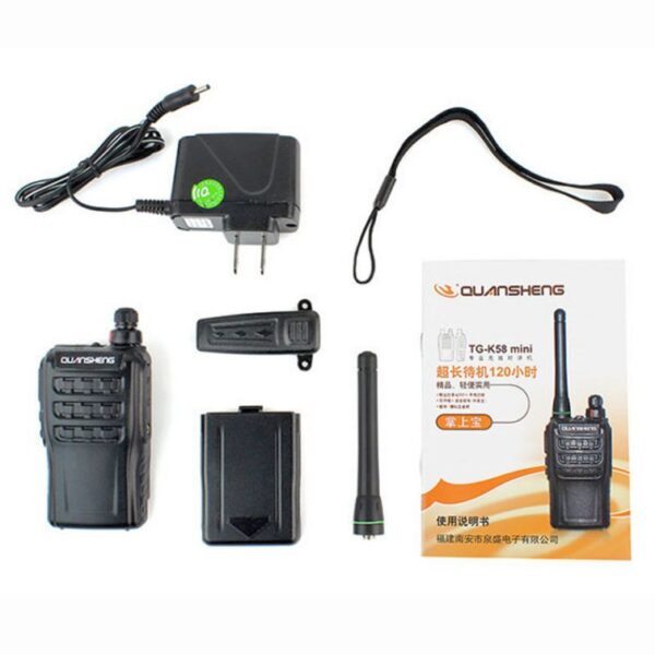 Quansheng TG-K58 Kids Children Toys Camping mini Portable Mini Walkie Talkie  - Image 2