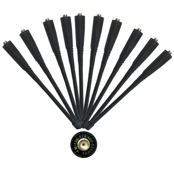 10pcs Free Shipping BaoFeng UV-82 UV-89 UV-8 UV-8D Walkie Talkie Antenna SMA-Female UHF/VHF 136-174/400-520 MHz