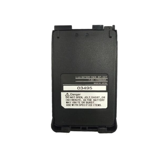 BP-227 Li-ion Battery Case for ICOM Two Way Radio IC-F51 IC-F60 IC-60V IC-F61 IC-F61V Walkie Talkie With Belt Clip - Image 5