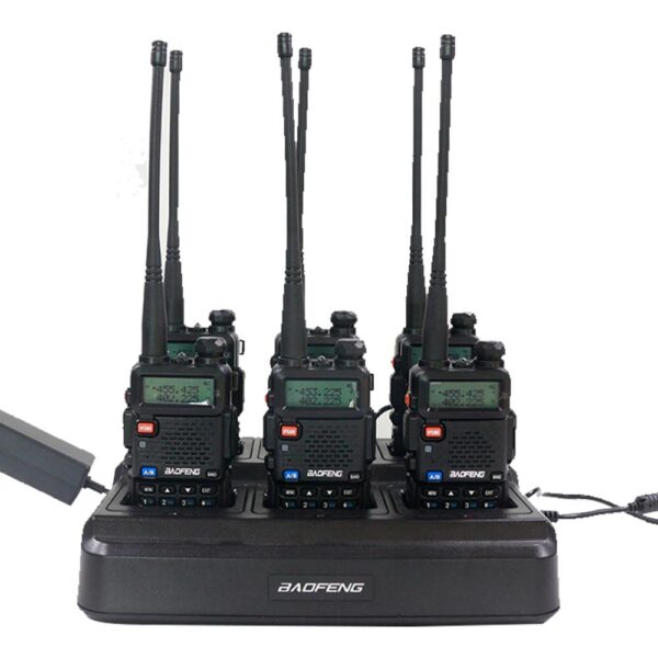 Baofeng UV-5R Multi Rapid Six Way Charger - Image 2