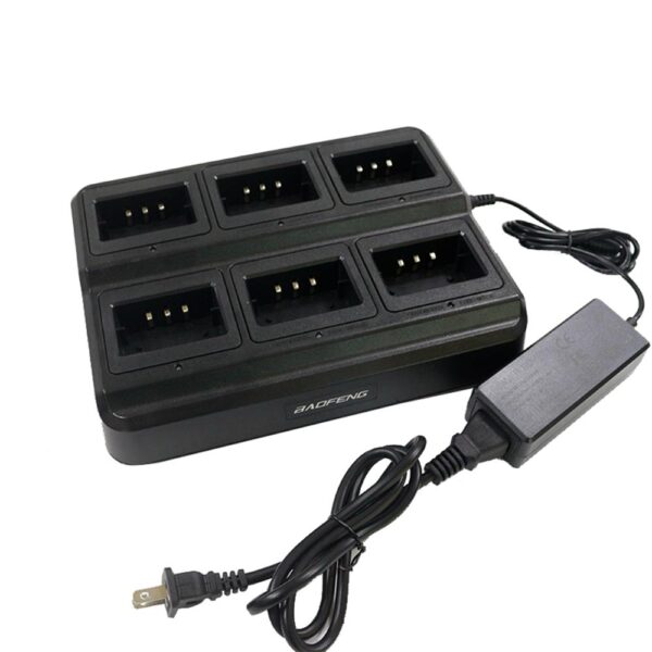 Baofeng UV-5R Multi Rapid Six Way Charger - Image 3