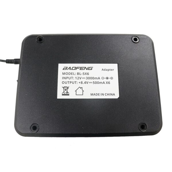 Baofeng UV-5R Multi Rapid Six Way Charger - Image 5