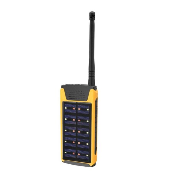 Compass Solar Power Bank UHF Walkie Talkie Camp Picnic Hiking Power Talkie - Image 3