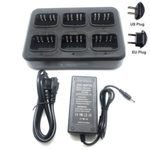 6-Ways Fast Charger Adapter Double Rows For Motorola XIR P8268 DP4400 DP4800 DP4801 DEP550 DEP570 DP2000 DP2400 DP2600 Radio