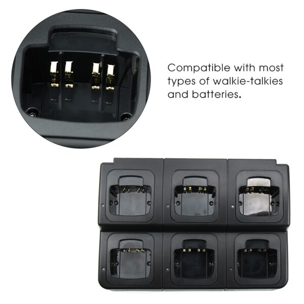 Multi Battery Charger for Motorola GP320 GP340 GP328 GP338 GP360 GP380 EP5150 PTX760 Radio - Image 4