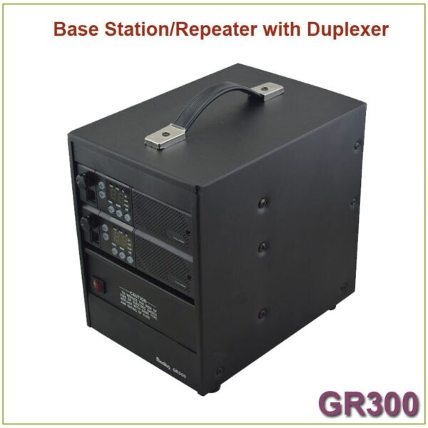 Brand New GR300 Two-way Radio Walkie Talkie Base Station/ Repeater UHF 403-470MHz 25Watts 8 Channels with Duplexer - Image 3