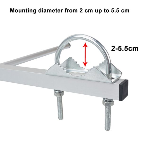 Walkie Talkie UHF Yagi Antenna 430-450MHz two way radio Yagi Gamma Antenna 11dB 100Watt Five Elements SO239 Connetor - Image 6