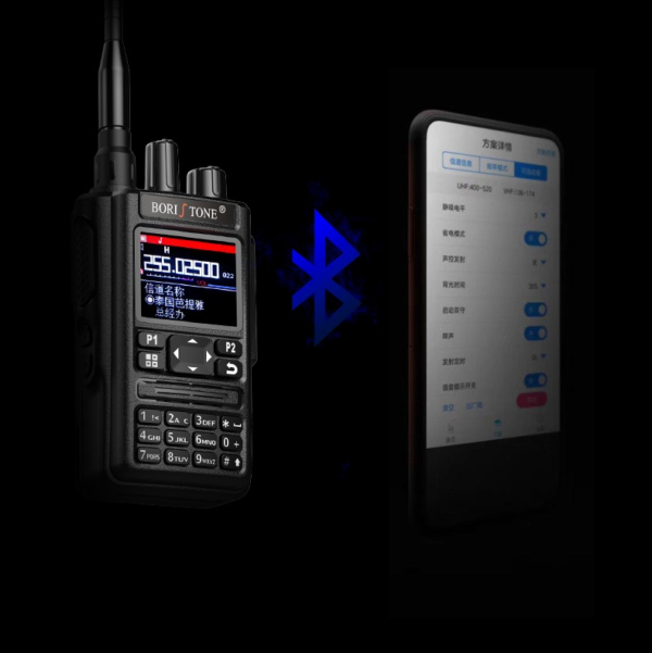 Ham Two Way Radio Bluetooth Program GPS Location APRS 136-520Mhz Multiband Receiver USB Type-C Charge - Image 5