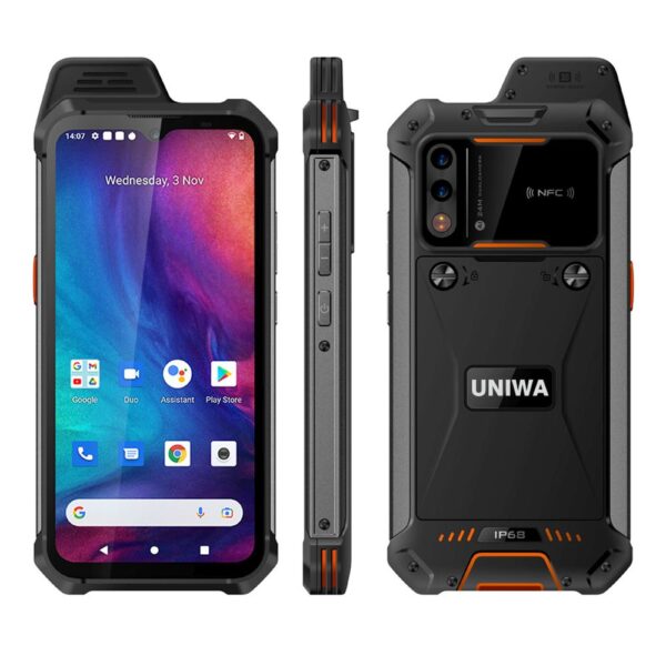 W888 Zello IP68 Waterproof Smartphone NFC Real PTT POC Radio - Image 2