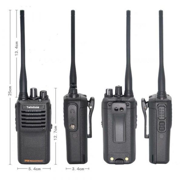 Talinfone M23 VHF Marine Walkie Talkie Long Range Radio IP68 Waterproof Two-Way Radio - Image 2