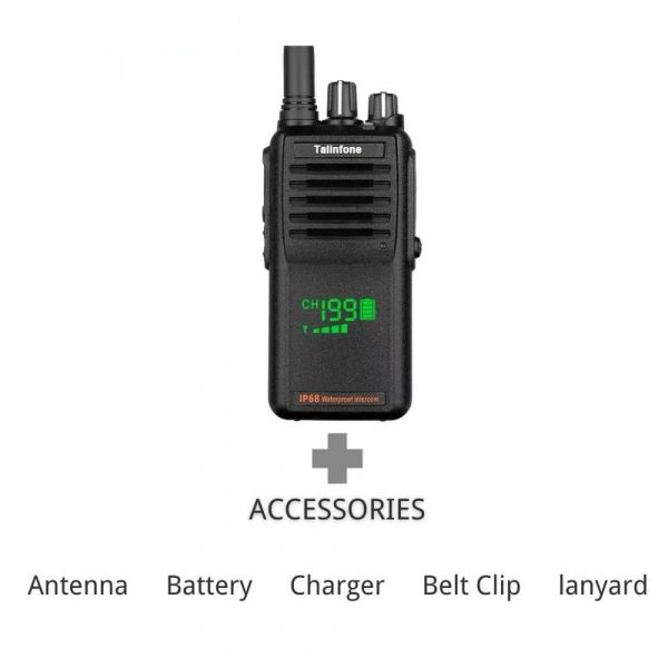Talinfone M23 VHF Marine Walkie Talkie Long Range Radio IP68 Waterproof Two-Way Radio - Image 3
