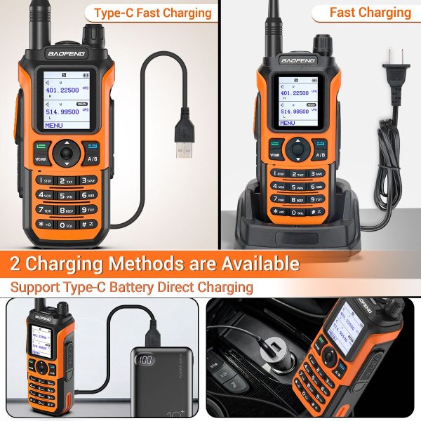 Baofeng UV-21 Pro Professional Powerful Walkie Talkie 50KM Long Range Dual Band Two Way Radios - Image 4