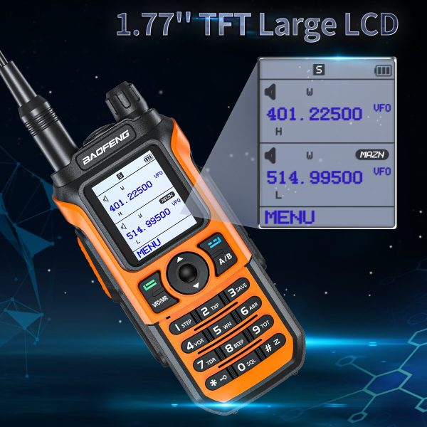 Baofeng UV-21 Pro Professional Powerful Walkie Talkie 50KM Long Range Dual Band Two Way Radios - Image 5