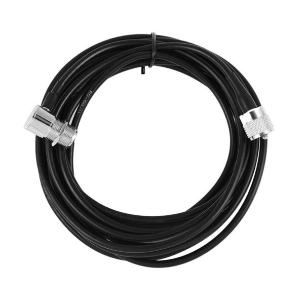 5M 16ft Feeder Car Moblie Radio Extension Cable for for Kenwood ICOM ALINCO Yaesu FT-1802M - Image 4