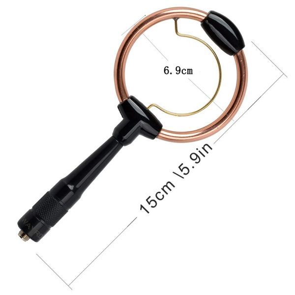 SMA-Female Dual-Loop Radio Antenna SMA-Female Dual Band Antenna VHF/UHF 144/430Mhz - Image 5