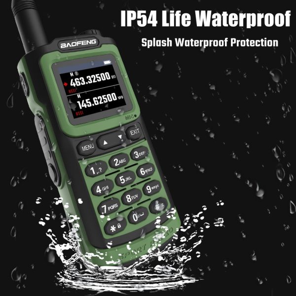 Baofeng UV-G30 Pro V1 Walkie Talkie 10W Long Standby 50KM Wireless Copy Frequency Stopwatch Waterproof Two Way Radio Ham Radio - Image 5