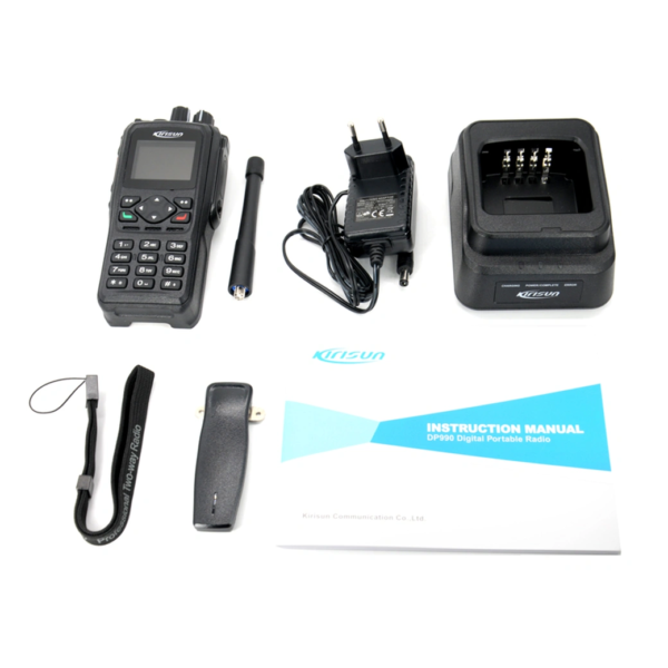 New Orange Black Kirisun Dp Dmr Digital Portable Vhf Uhf Radio Top Walkie Talkie