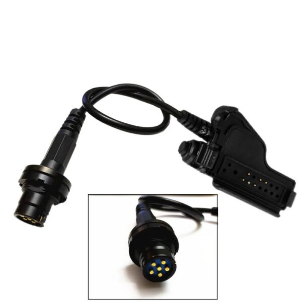 AN/PRC-152/PRC 148 Harris walkie talkie 6 pin plug turn to Motorola ...